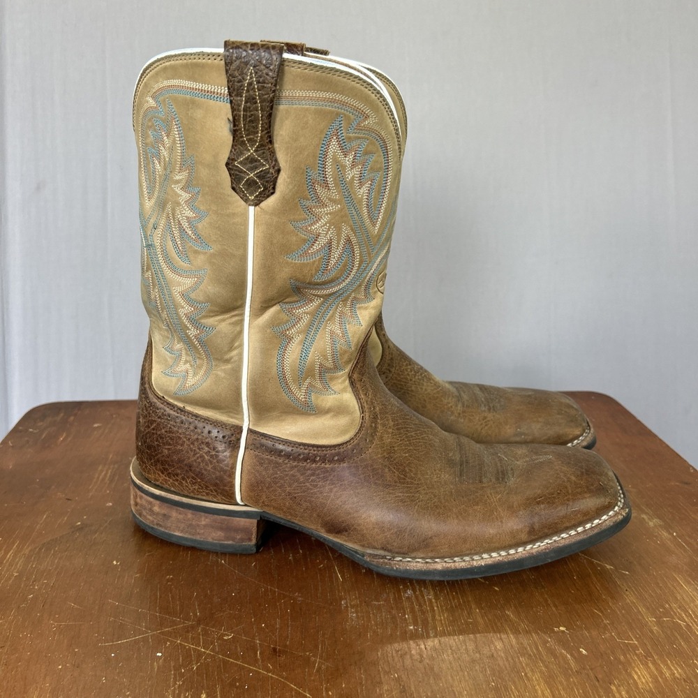ARIAT QuickDraw Cowboy Boots Men's Size 15 D Western Square Toe EUC